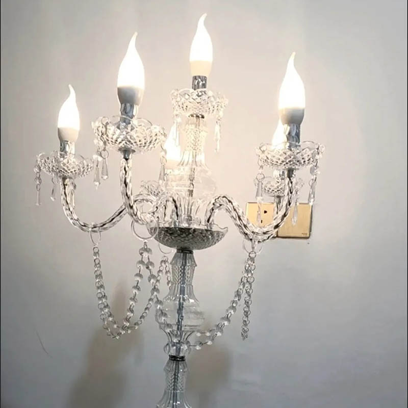 Desk Setup Lamp - Nowoczesne luksusowe lampy świecowe Dekoracje ślubne