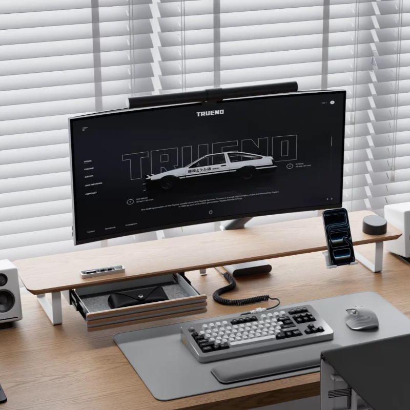 Modułowy Stojak Pod Monitor z  – Setup Desk Monitor recenzja i cena