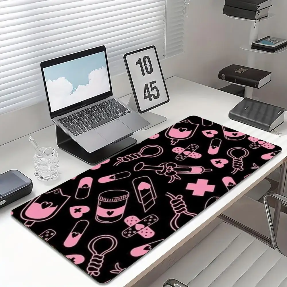 Urocza różowa podkładka pod my – Desk Setup Pc And Laptop recenzja i cena