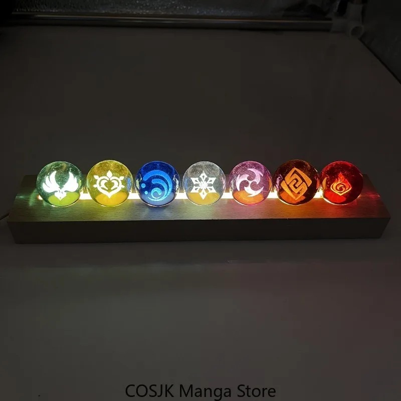 Gra Genshin Impact, elementy,  – Desk Setup Lamp recenzja i cena