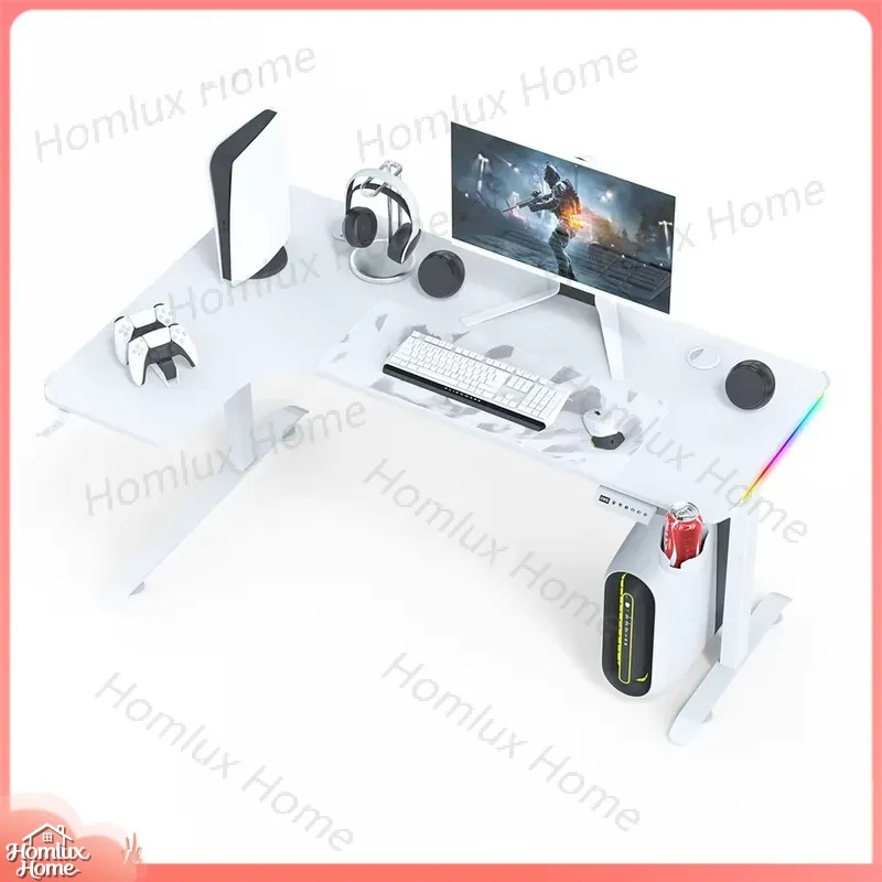 Biurko gamingowe z regulacją w – Desk Setup L Shaped recenzja i cena